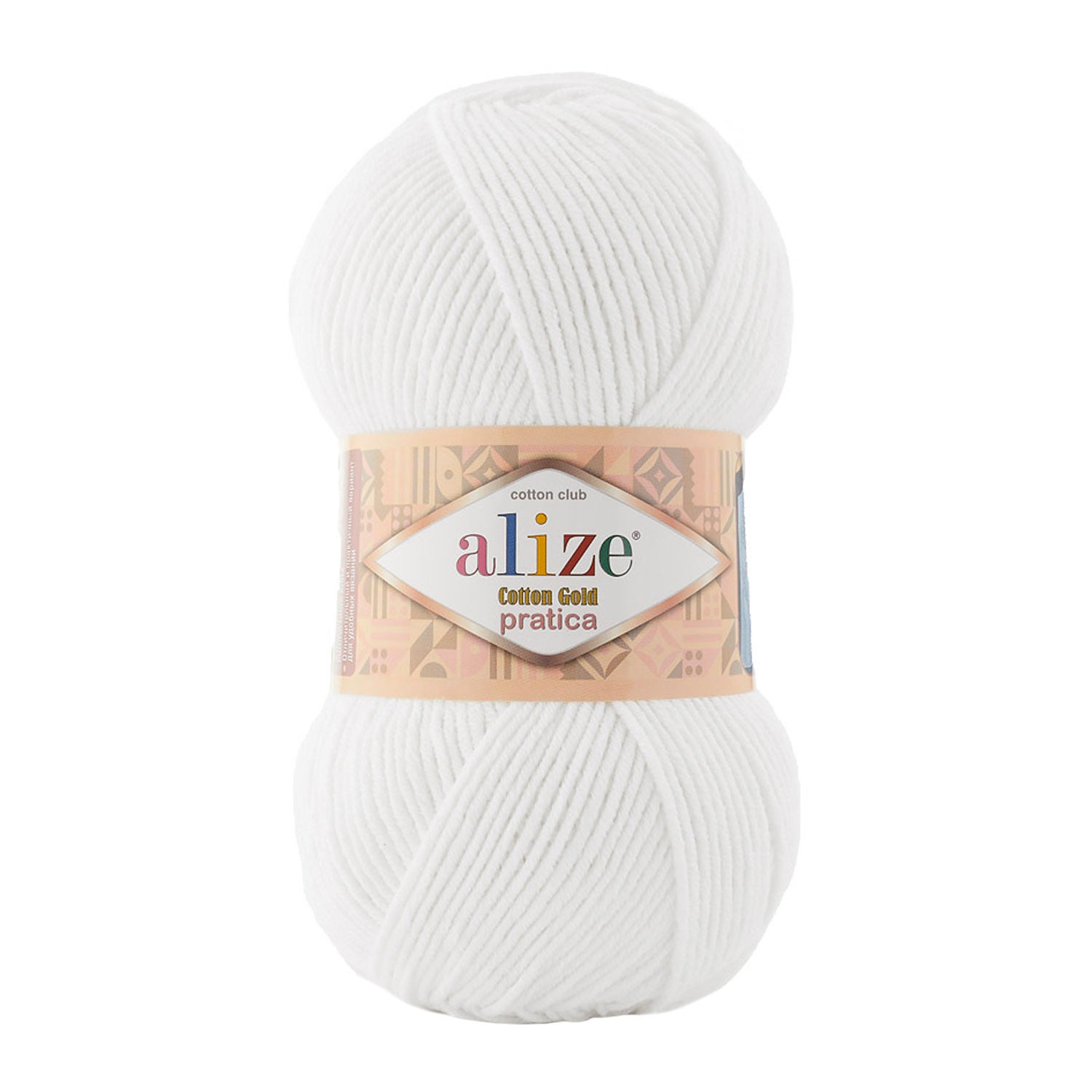 COT/ACRY.YARN:100GRx5B(500GRM) (ALIZE/COT.G-PRATICA)