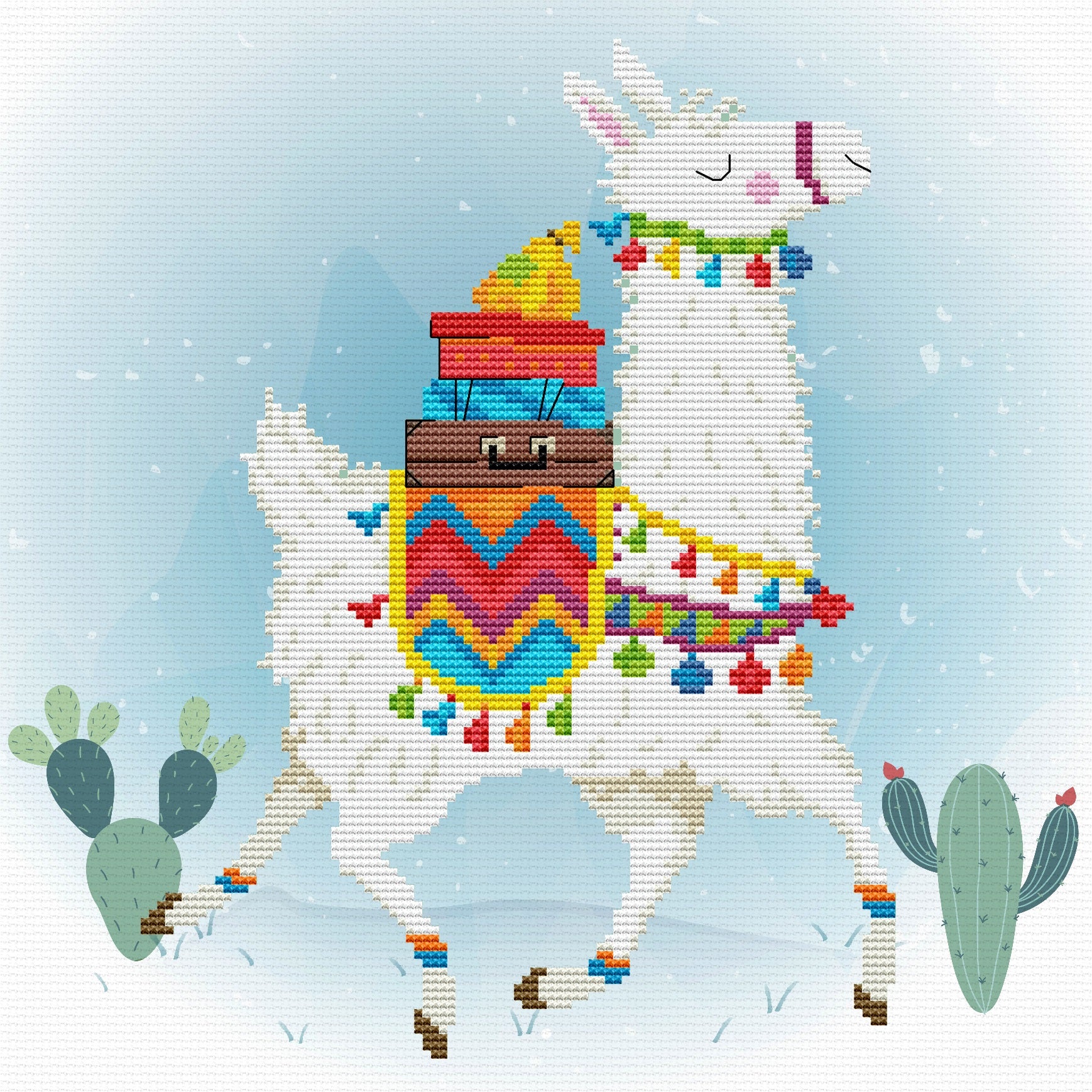 NO-COUNT CROSS STITCH KIT 11.4"X11.4" (450043)