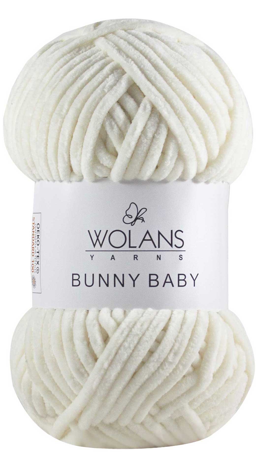 POLY.YARN:100GRx5B (500GM) (WOL/BUNNY BABY)