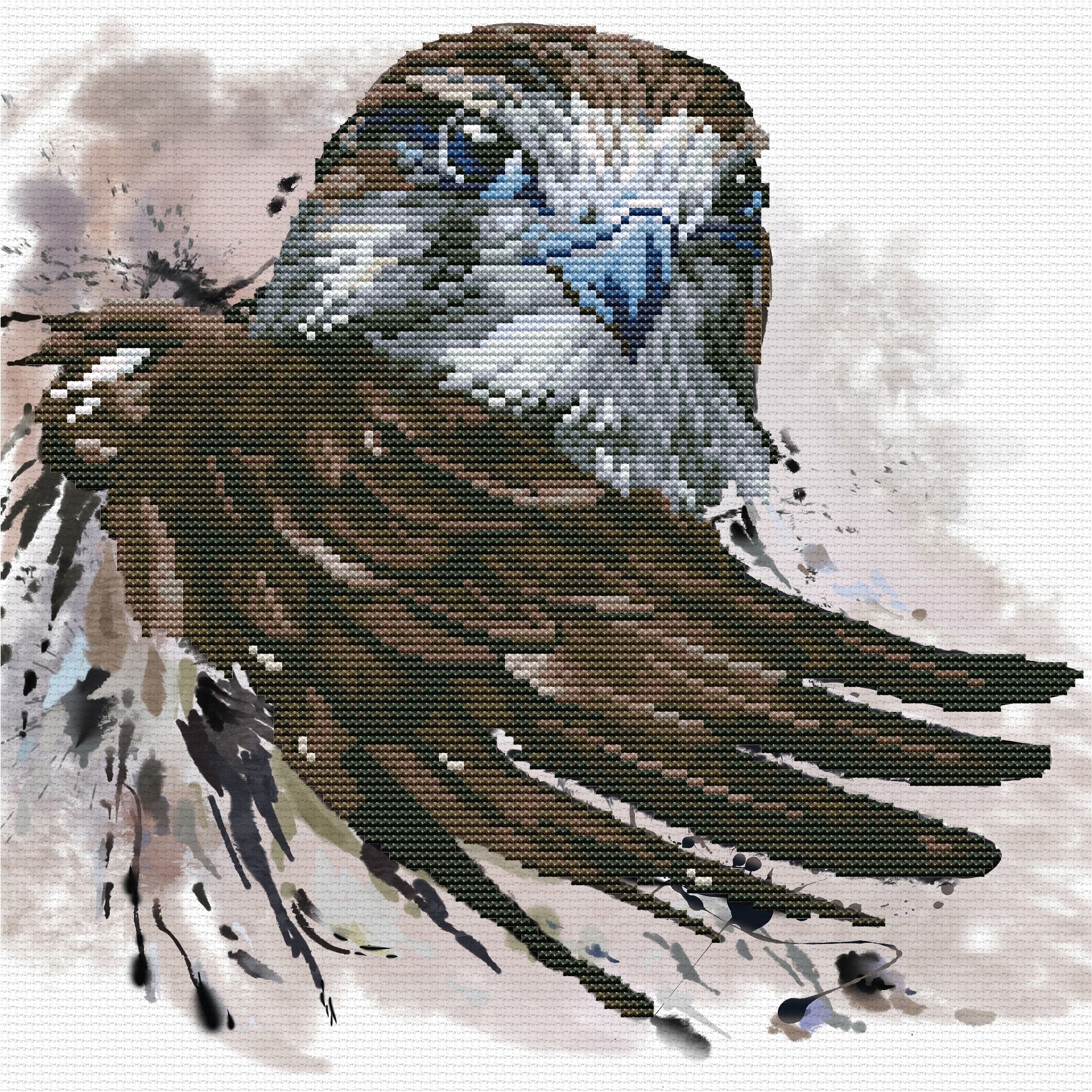 NO-COUNT CROSS STITCH KIT 12"X12" (450040)