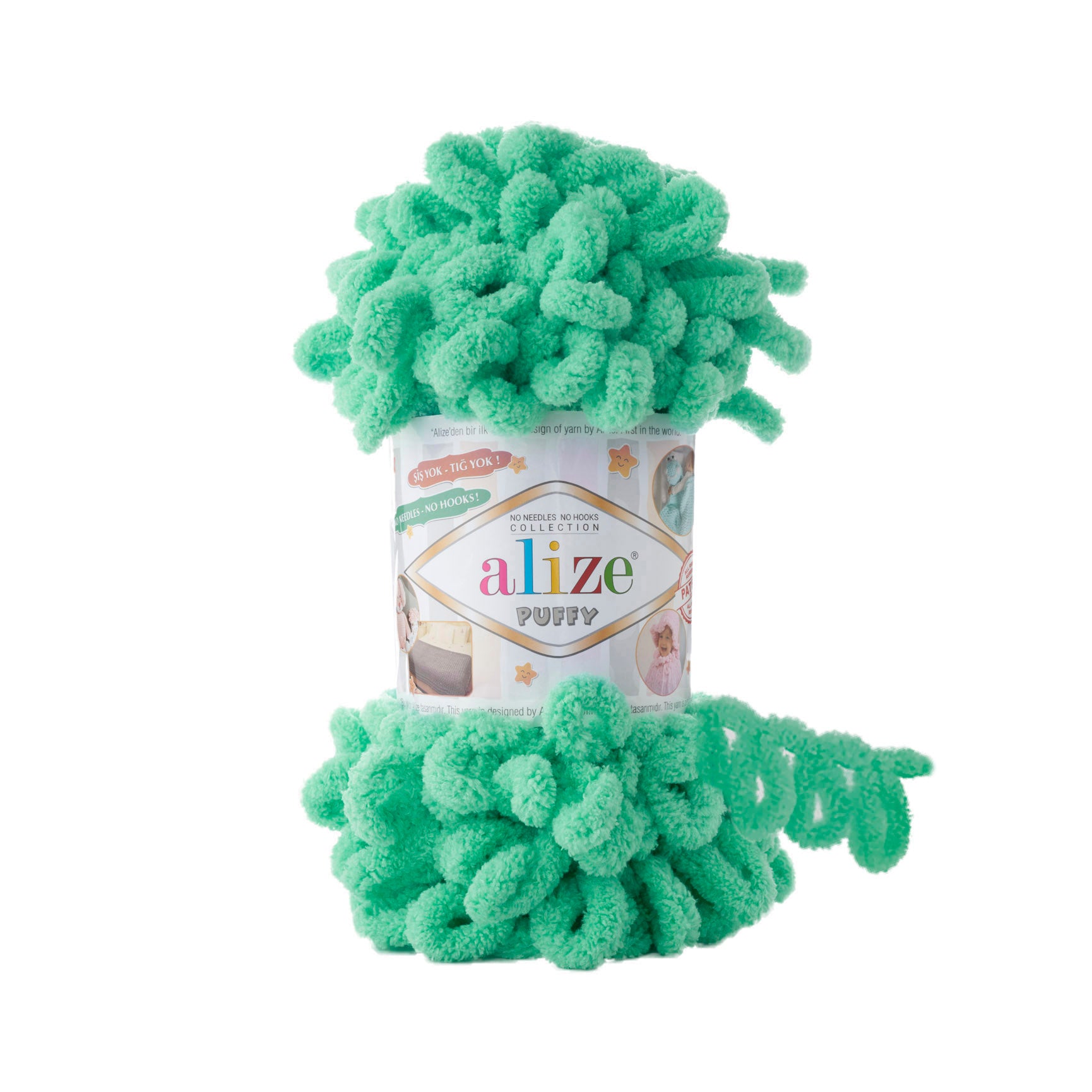 MICRO PL.YARN:5BLx100GR (500GM) (ALIZE/PUFFY)