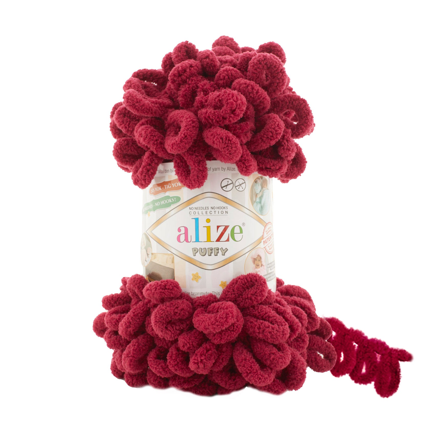 MICRO PL.YARN:5BLx100GR (500GM) (ALIZE/PUFFY)