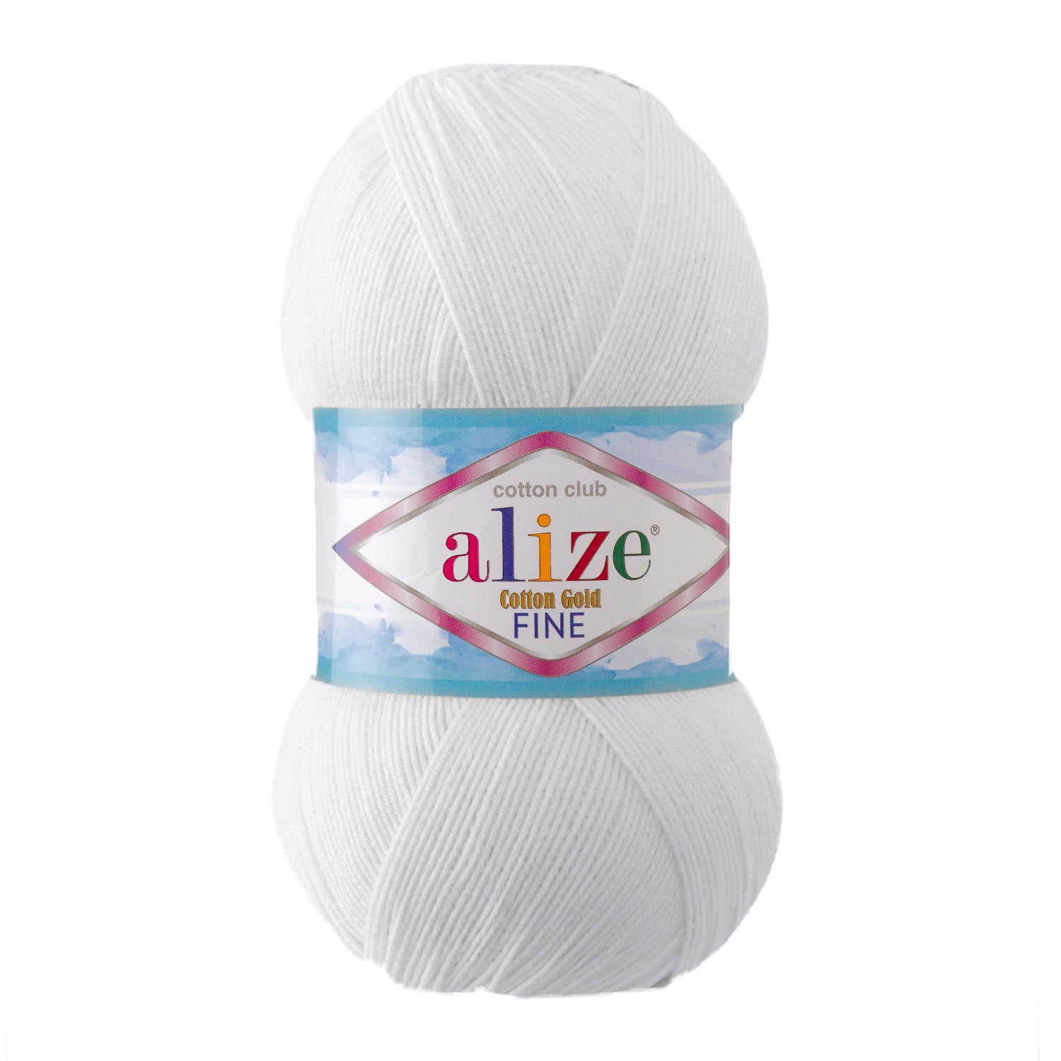 COT/ACY.YARN:5BLx100GR (500grm) (ALIZE/COT-GOLD FINE)