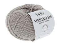 Virgin Wool Yarn – 50g (LANG/MERINO 120)