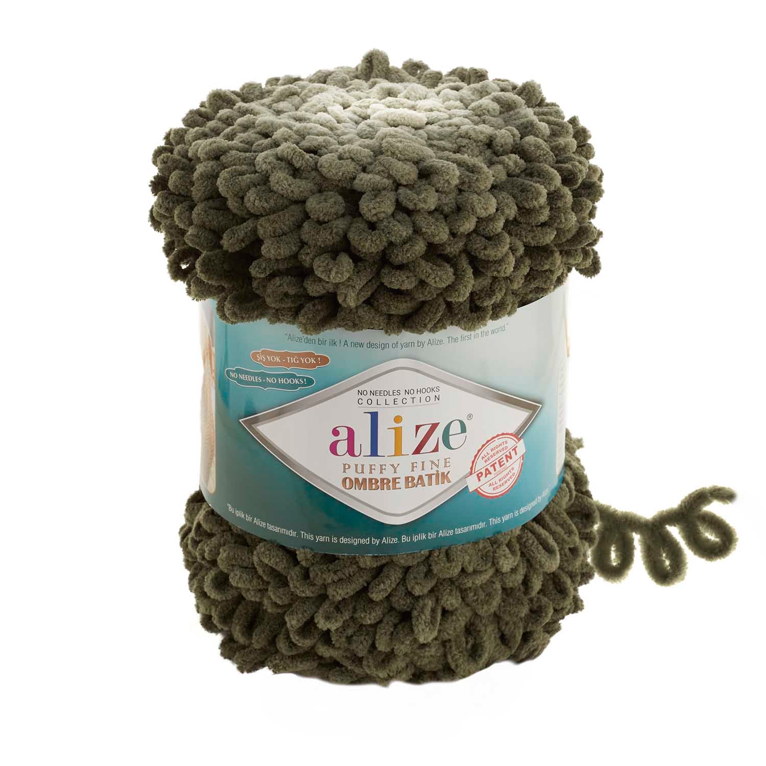 MICRO POL.YARN:73MTR (500GRM) (ALIZE/PUFFY FINE OB)
