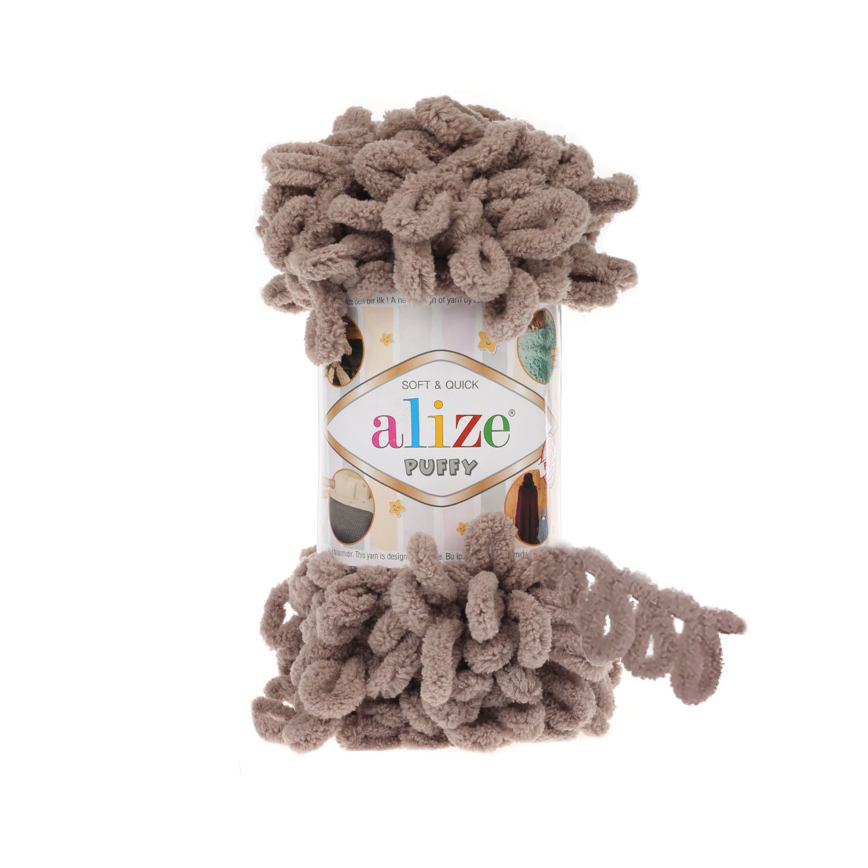 MICRO PL.YARN:5BLx100GR (500GM) (ALIZE/PUFFY)