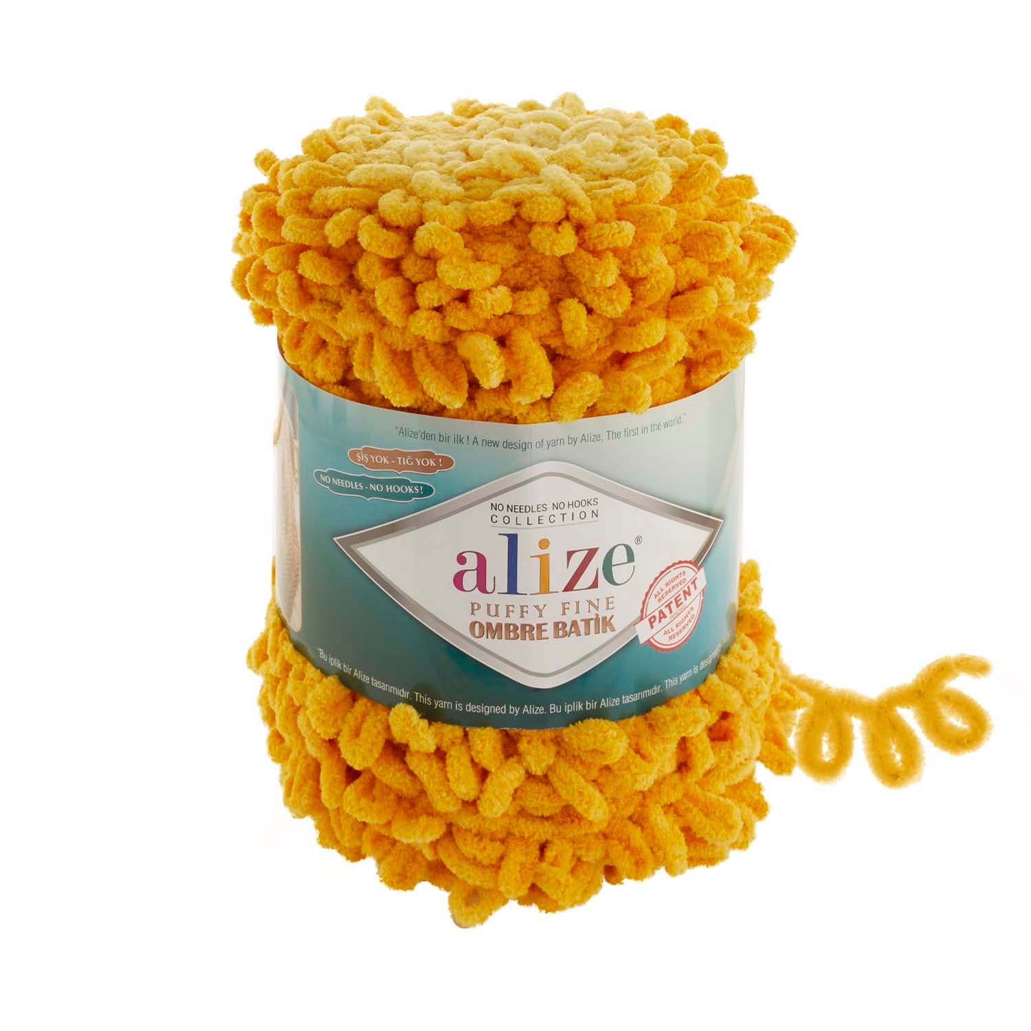 MICRO POL.YARN:73MTR (500GRM) (ALIZE/PUFFY FINE OB)