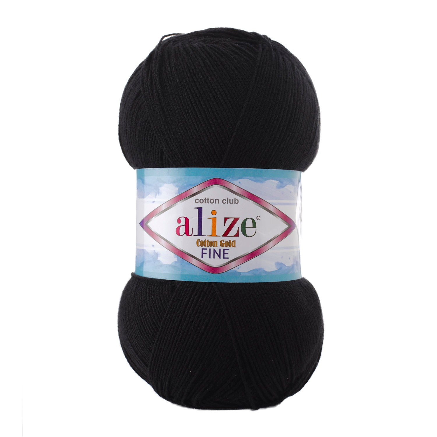 COT/ACY.YARN:5BLx100GR (500grm) (ALIZE/COT-GOLD FINE)