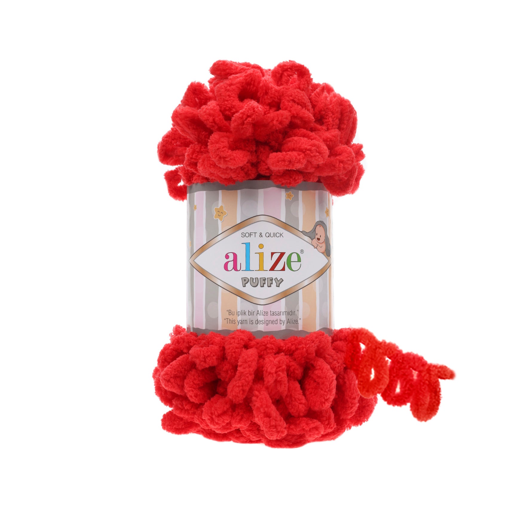 MICRO PL.YARN:5BLx100GR (500GM) (ALIZE/PUFFY)