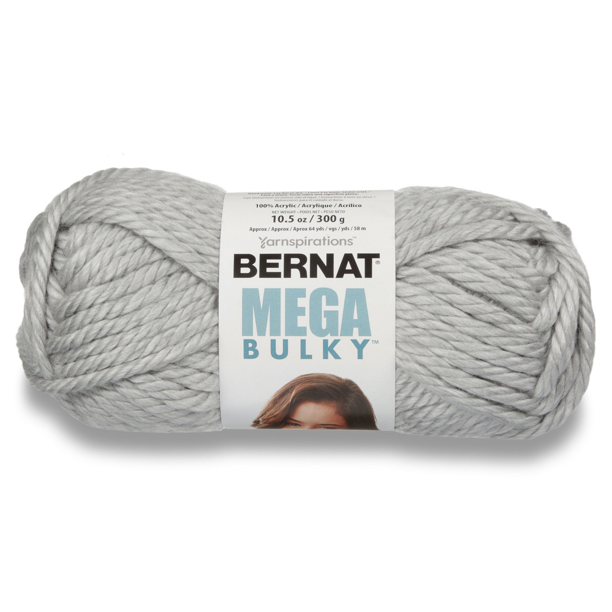 ACR.WOOL YARN:300GRx2P (600GRM) (BERNAT/MEGA BULKY)