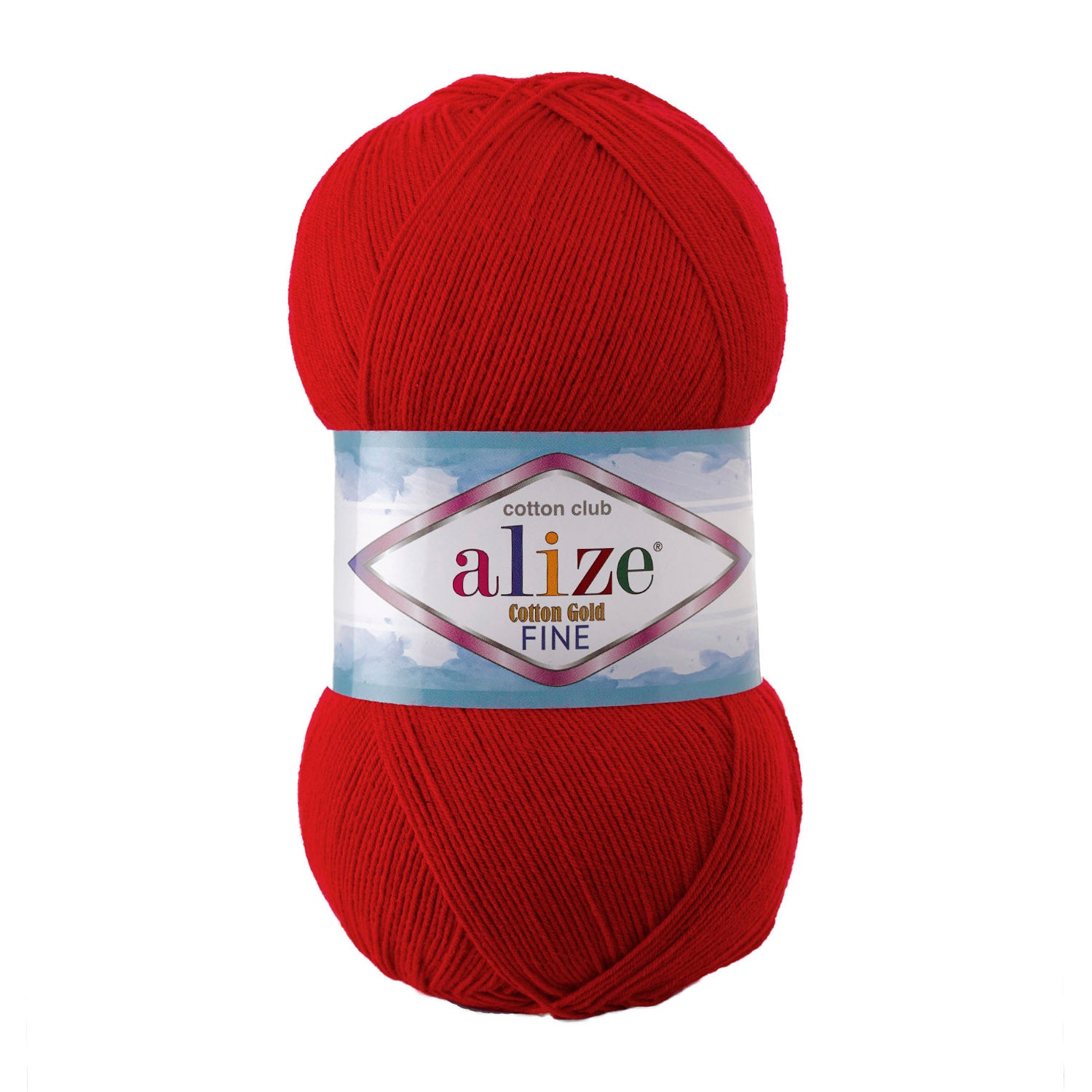 COT/ACY.YARN:5BLx100GR (500grm) (ALIZE/COT-GOLD FINE)