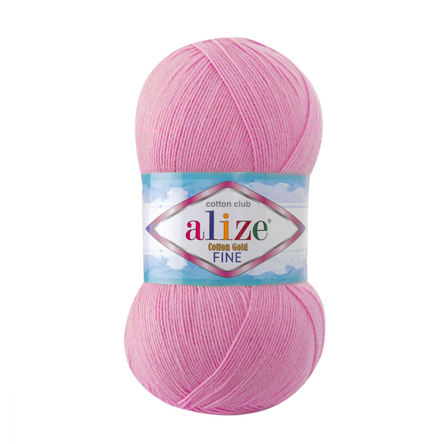 COT/ACY.YARN:5BLx100GR (500grm) (ALIZE/COT-GOLD FINE)