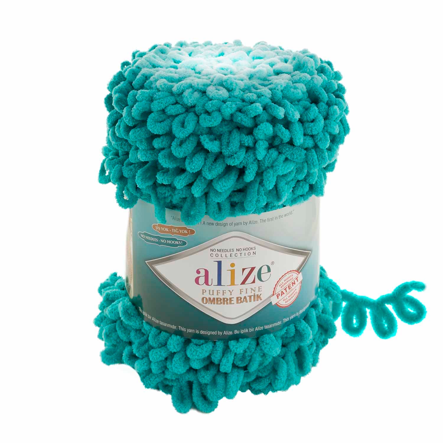 MICRO POL.YARN:73MTR (500GRM) (ALIZE/PUFFY FINE OB)