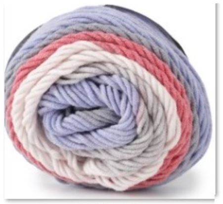 COT/ACR.YARN:100GRx3BL (300GRM) (CARON/COTTON CAKE)