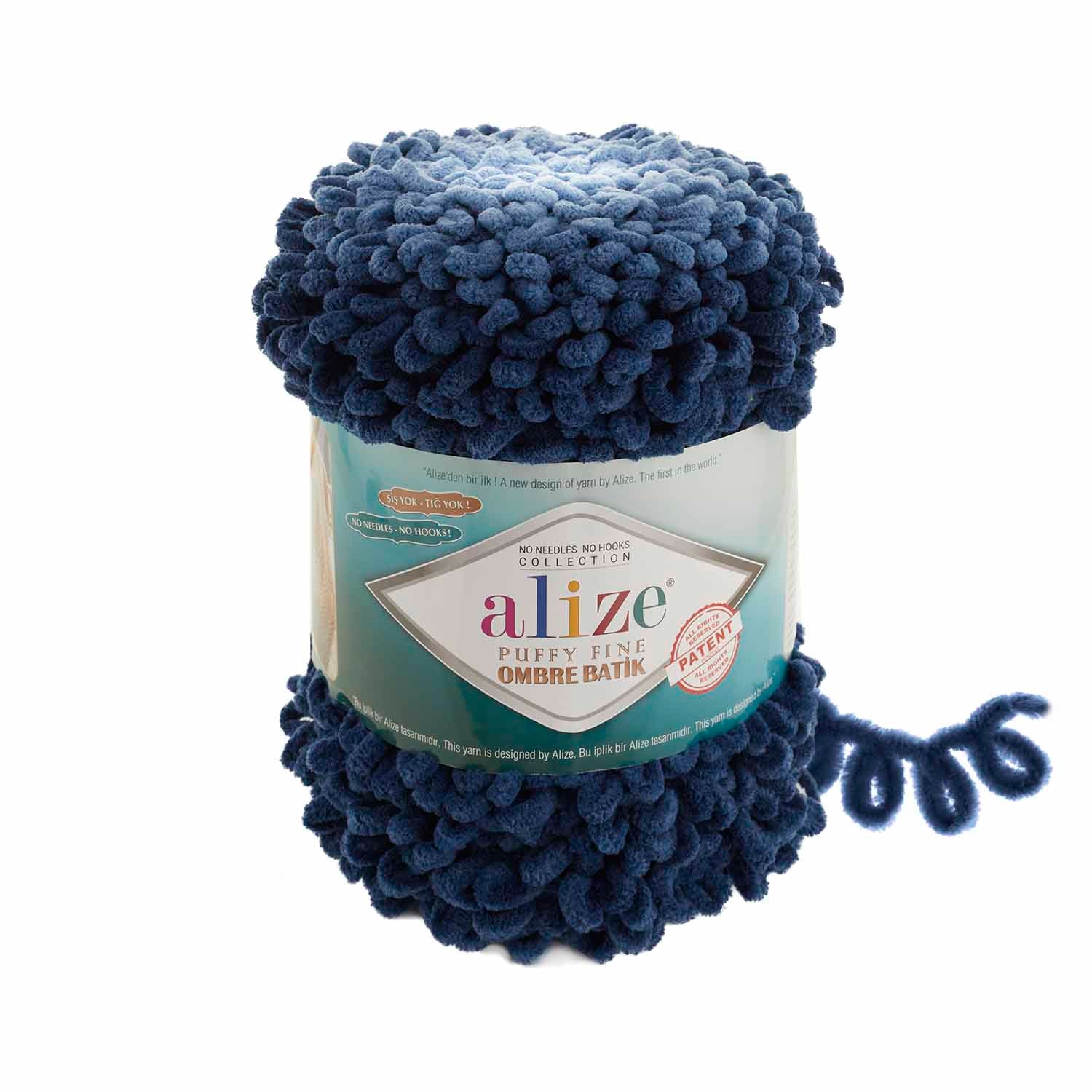 MICRO POL.YARN:73MTR (500GRM) (ALIZE/PUFFY FINE OB)