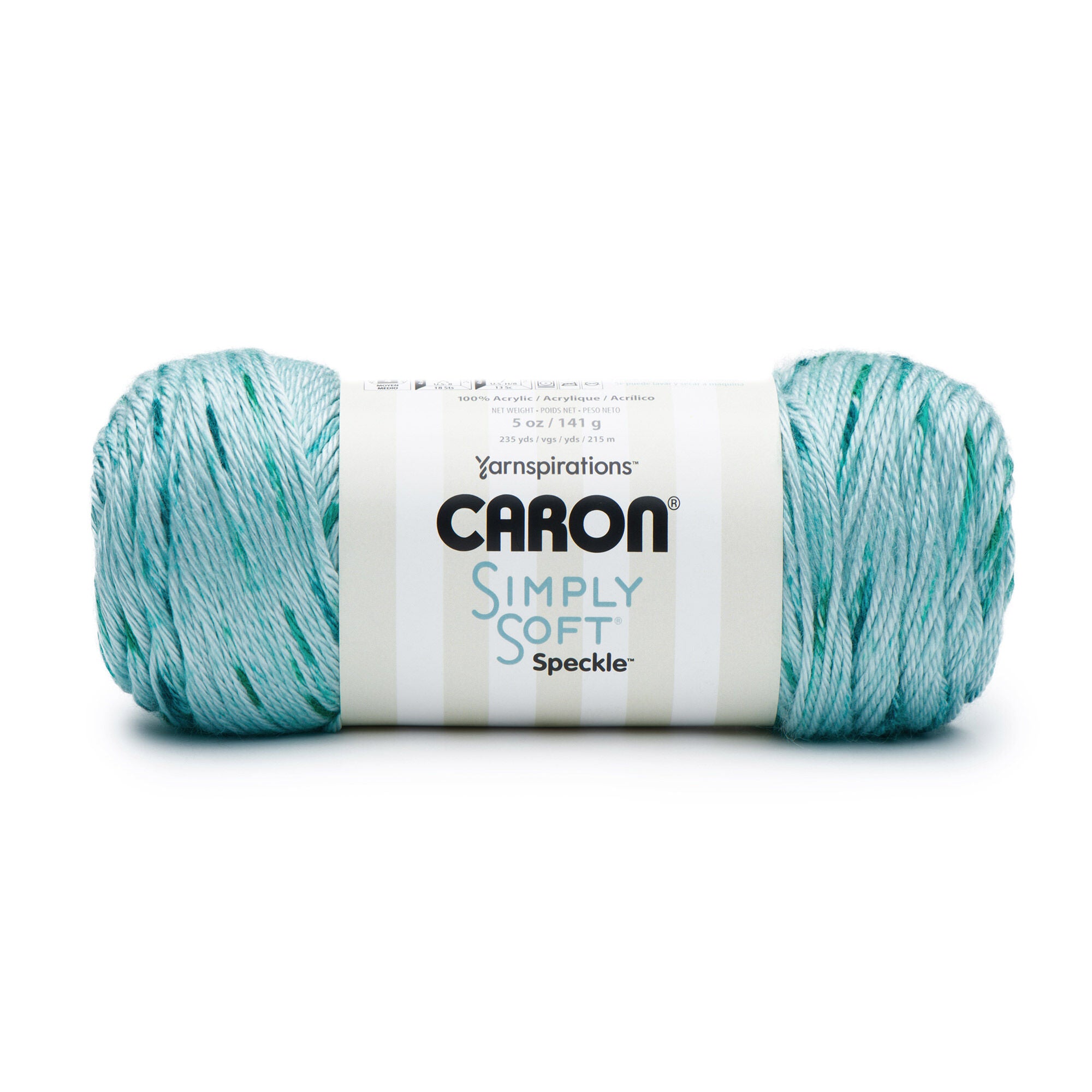 ACR. YARN:141GRx3BL (423GRM) (CARON/S.SOFT SPECKLE)