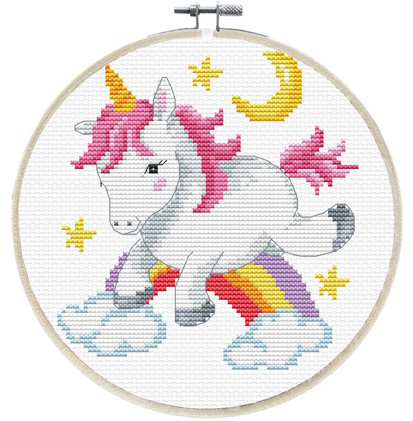 NO-COUNT CROSS STITCH KIT-6" (240056)