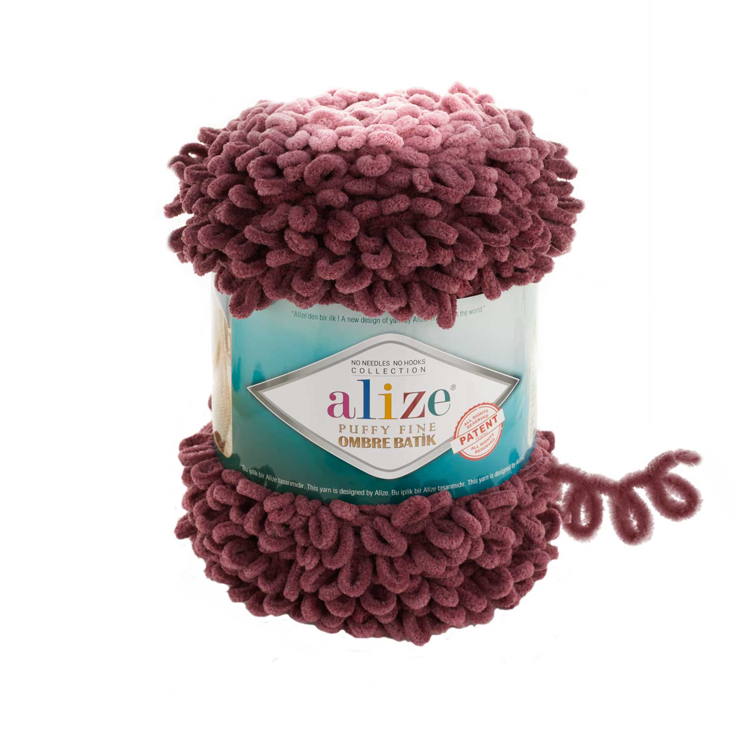 MICRO POL.YARN:73MTR (500GRM) (ALIZE/PUFFY FINE OB)