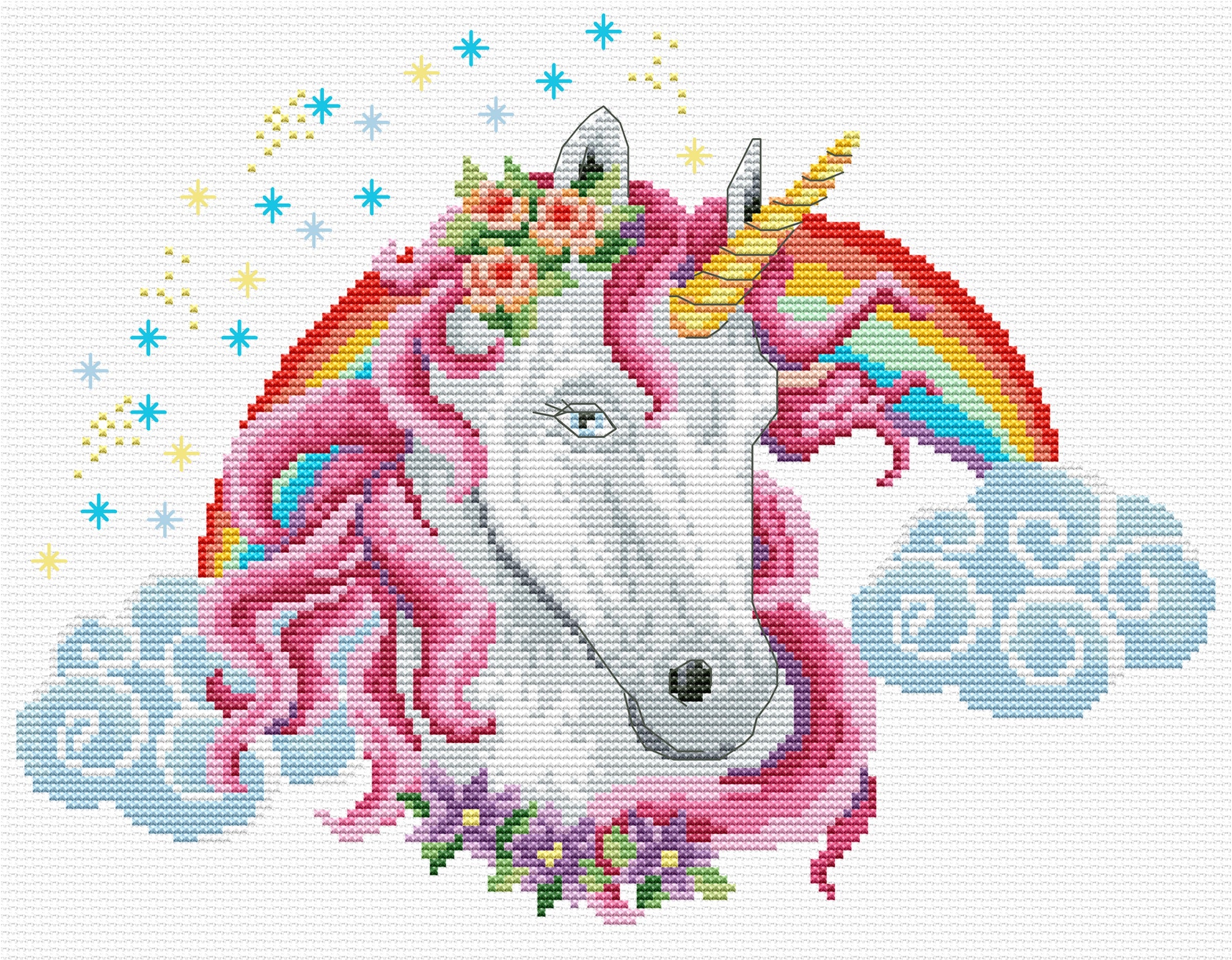 NO-COUNT CROSS STITCH KIT 10.3"X7.9" (440104)