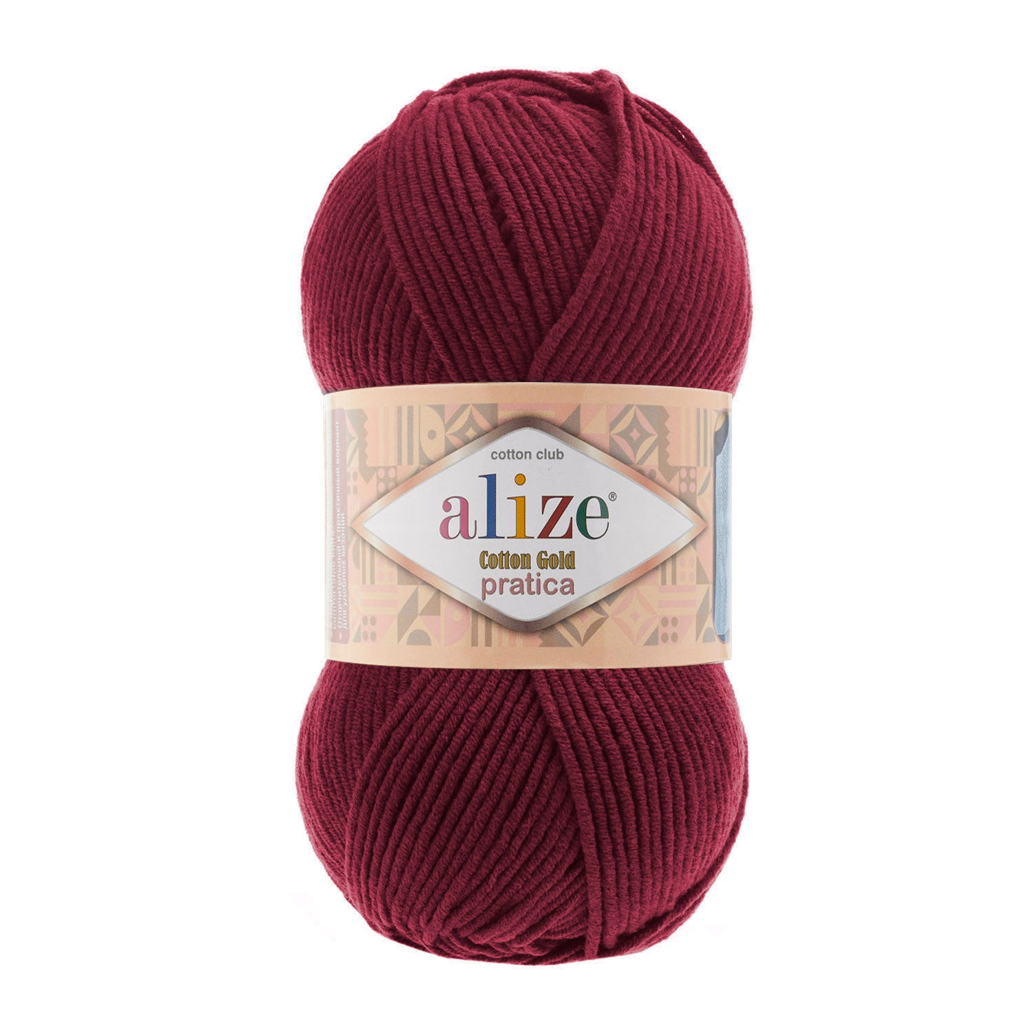 COT/ACRY.YARN:100GRx5B(500GRM) (ALIZE/COT.G-PRATICA)