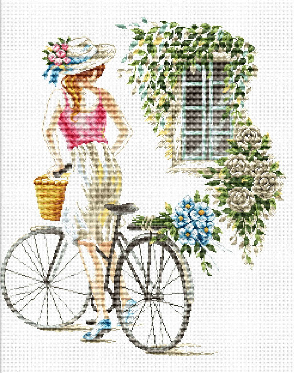 NO-COUNT CROSS STITCH KIT 16.9"X20.1" (640078)