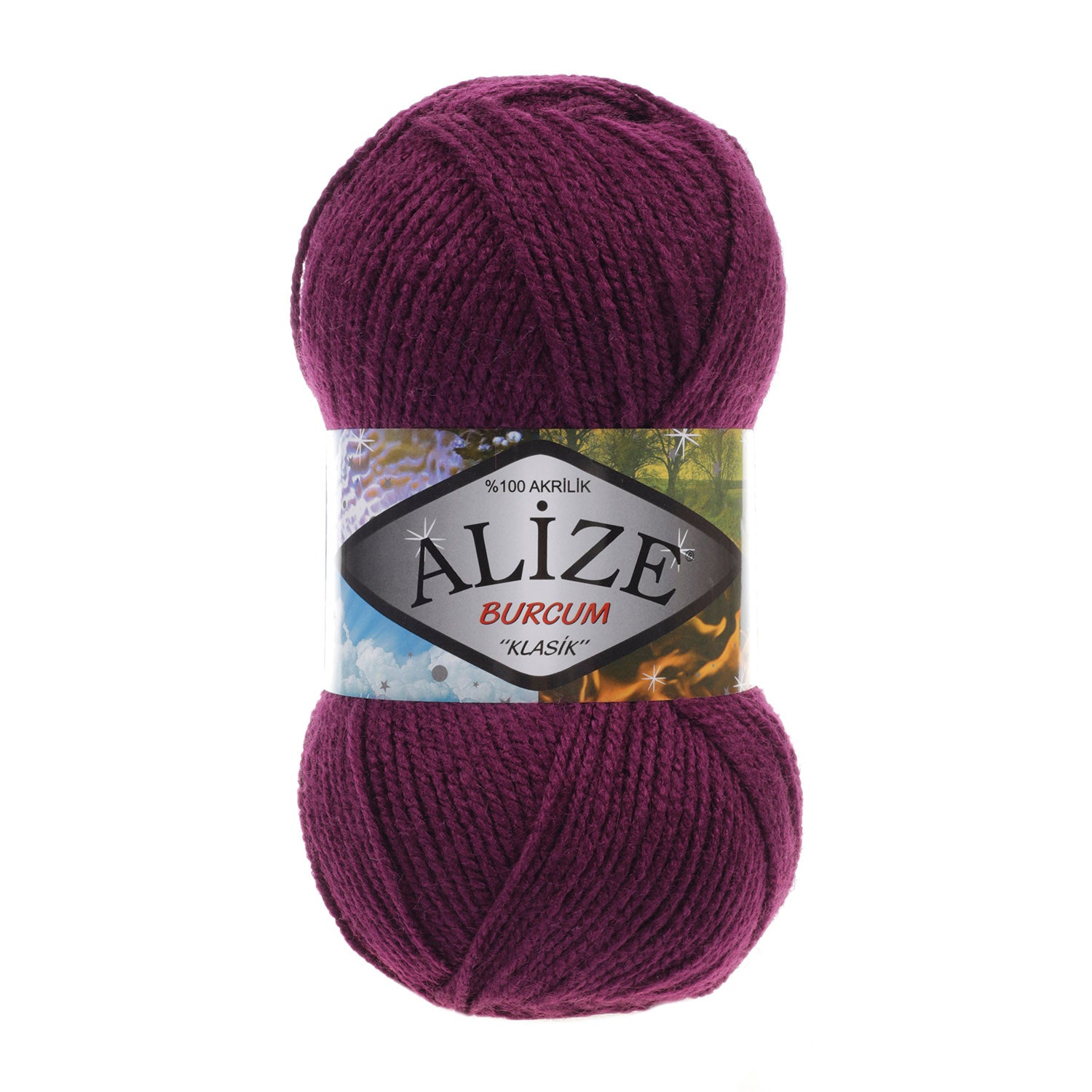 ACY.YARN:5BLx100GR (500grm) (ALIZE/BURCUM KLASIK)