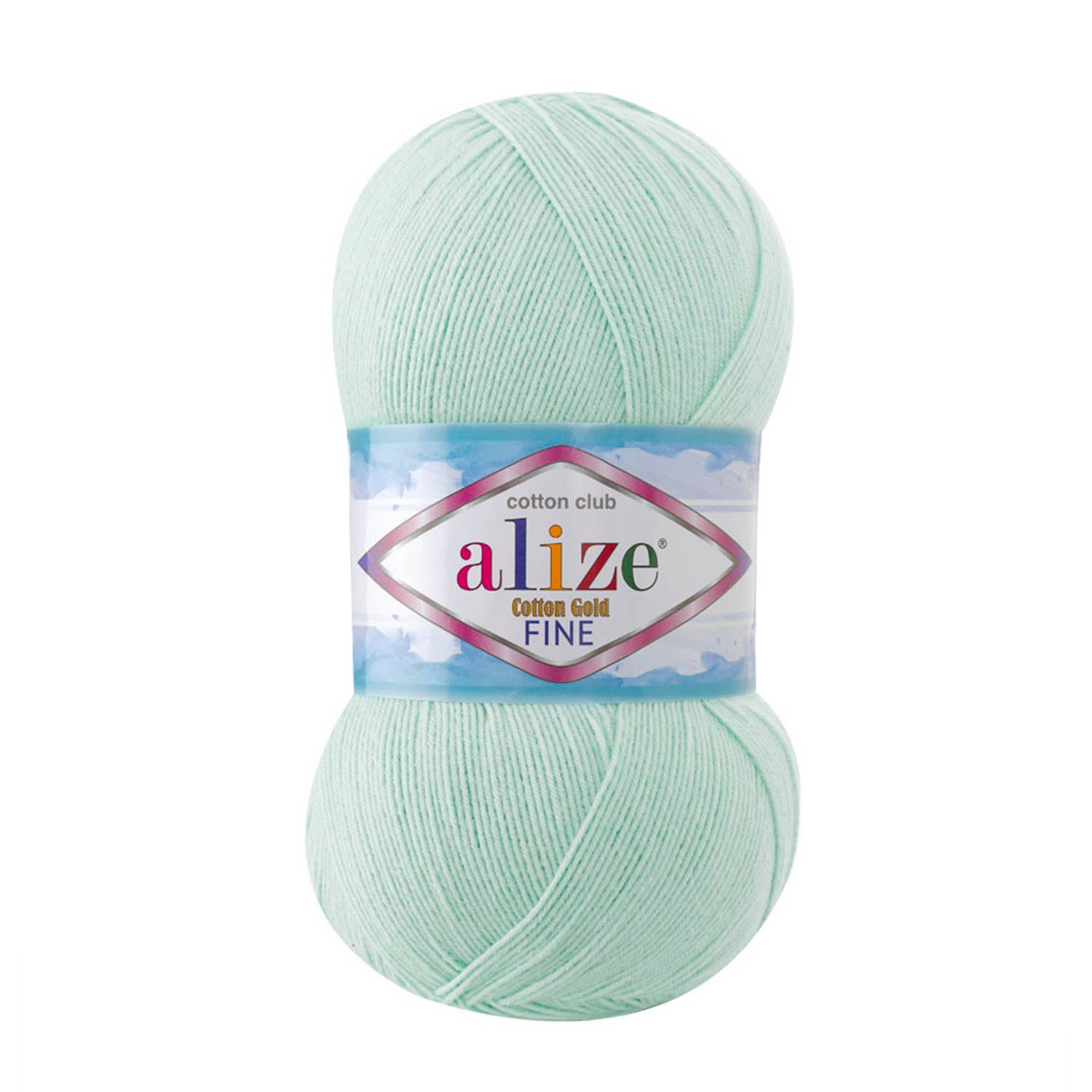 COT/ACY.YARN:5BLx100GR (500grm) (ALIZE/COT-GOLD FINE)