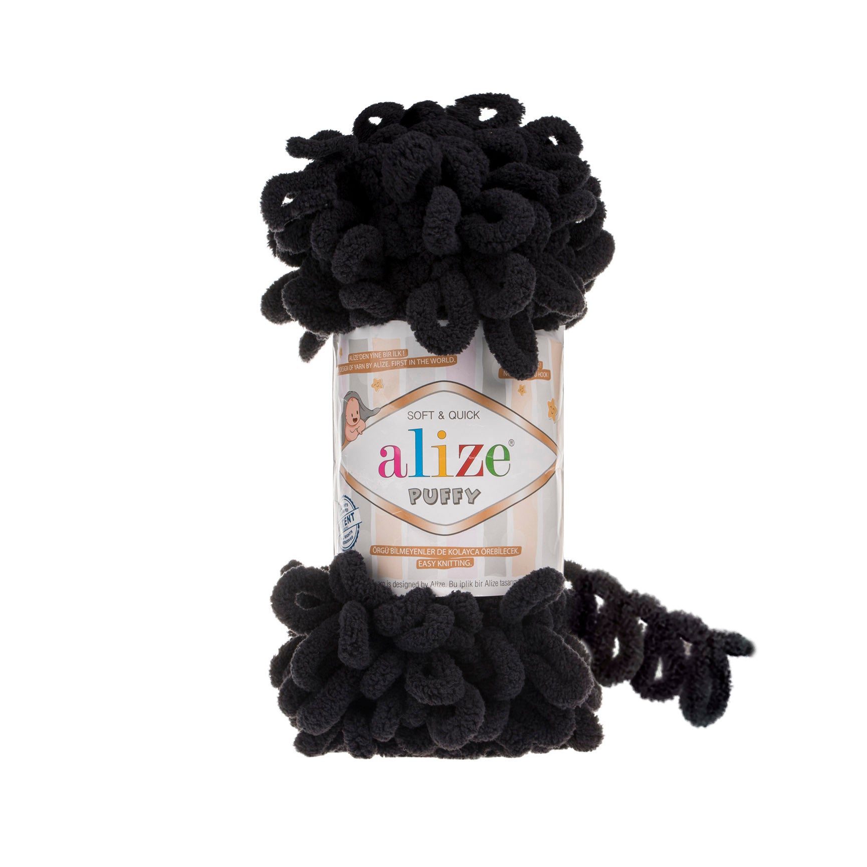 MICRO PL.YARN:5BLx100GR (500GM) (ALIZE/PUFFY)