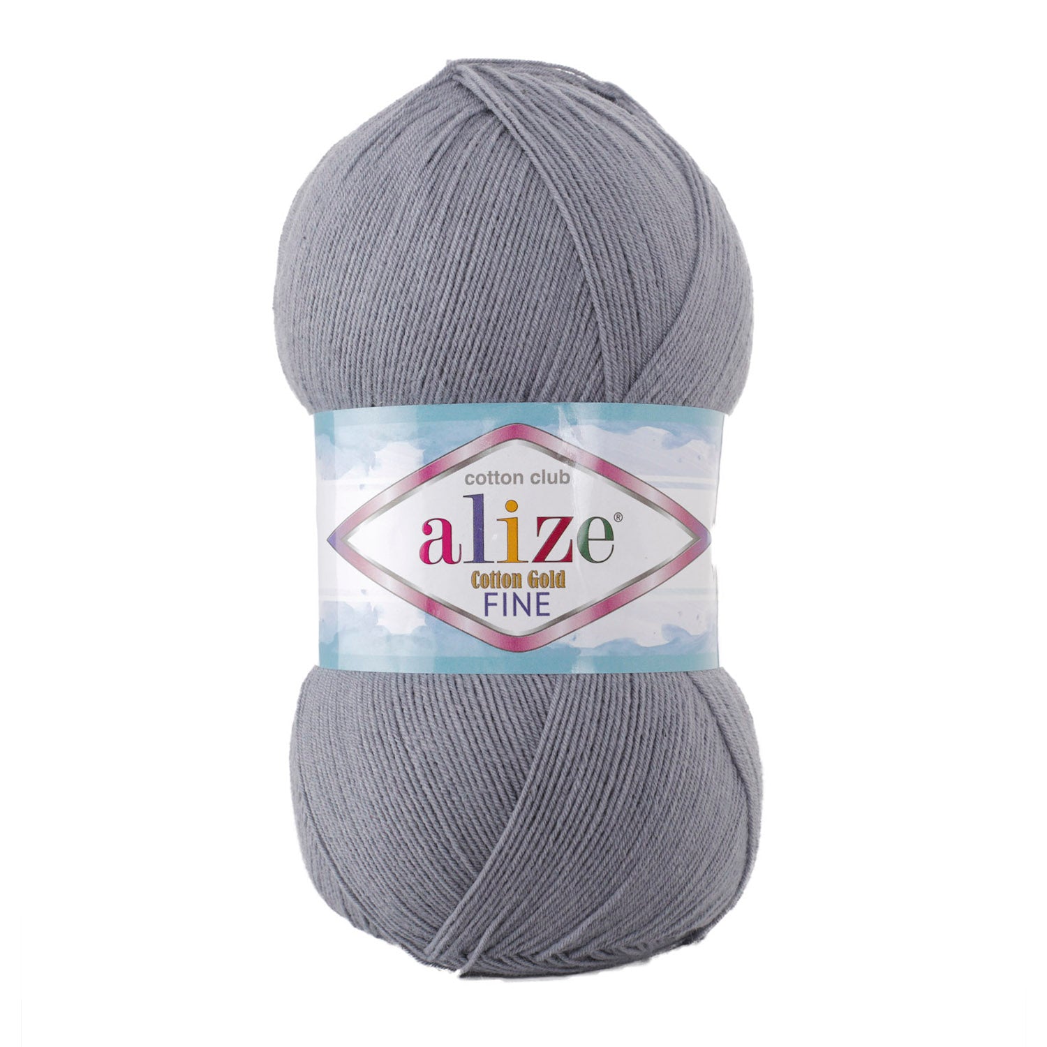 COT/ACY.YARN:5BLx100GR (500grm) (ALIZE/COT-GOLD FINE)
