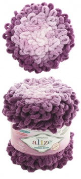 MICRO POL.YARN:600GRM (ALIZE/PUFFY OMBRE B)