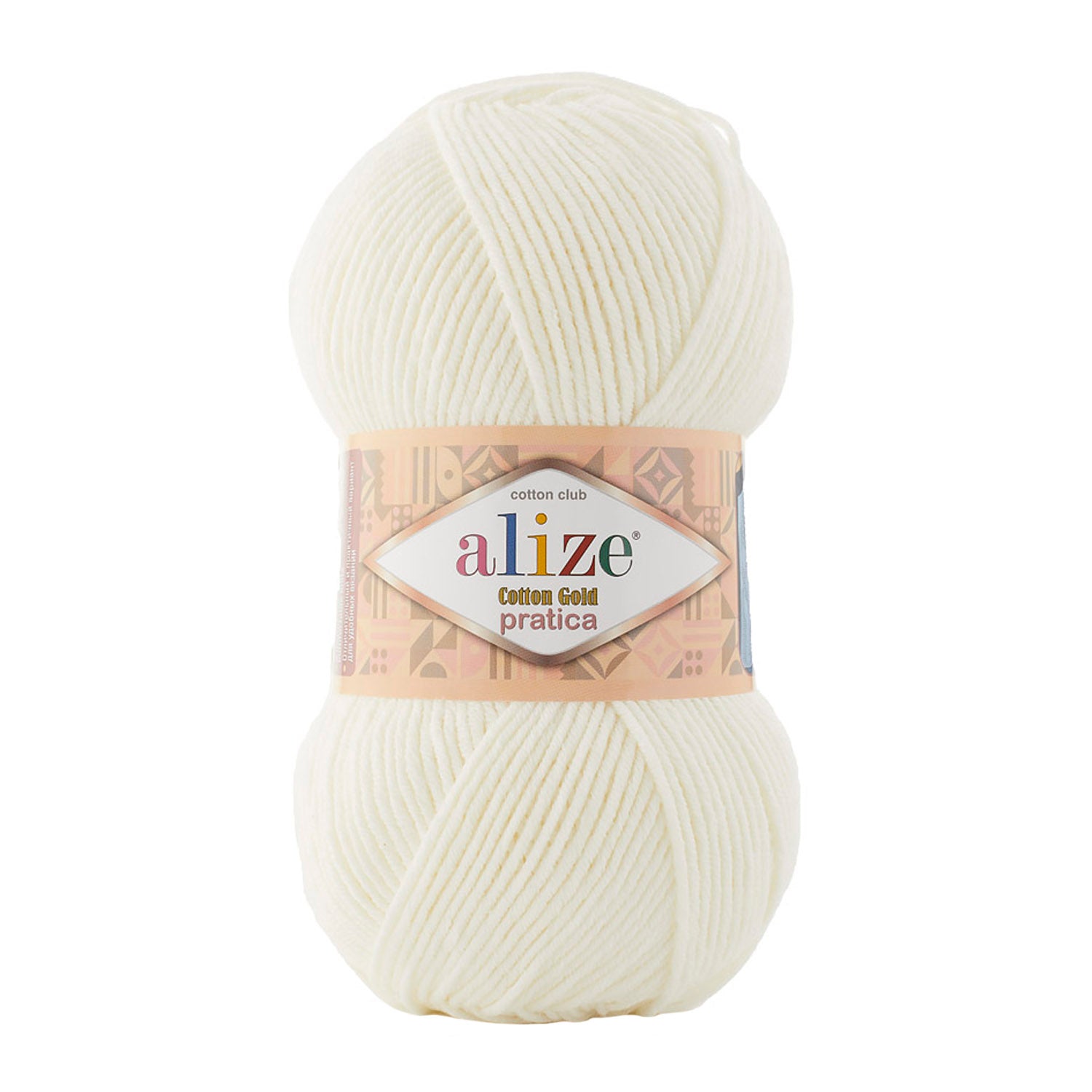 COT/ACRY.YARN:100GRx5B(500GRM) (ALIZE/COT.G-PRATICA)