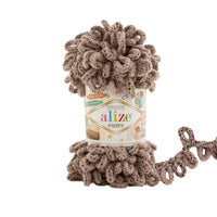 Alize Puffy Loop Yarn – 5 x 100g (500GM) (ALIZE/PUFFY)
