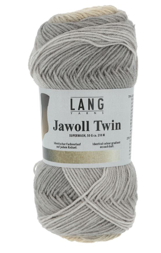 WOOL/NYL YARN:50GRM (LANG/JAWOLL TWIN)