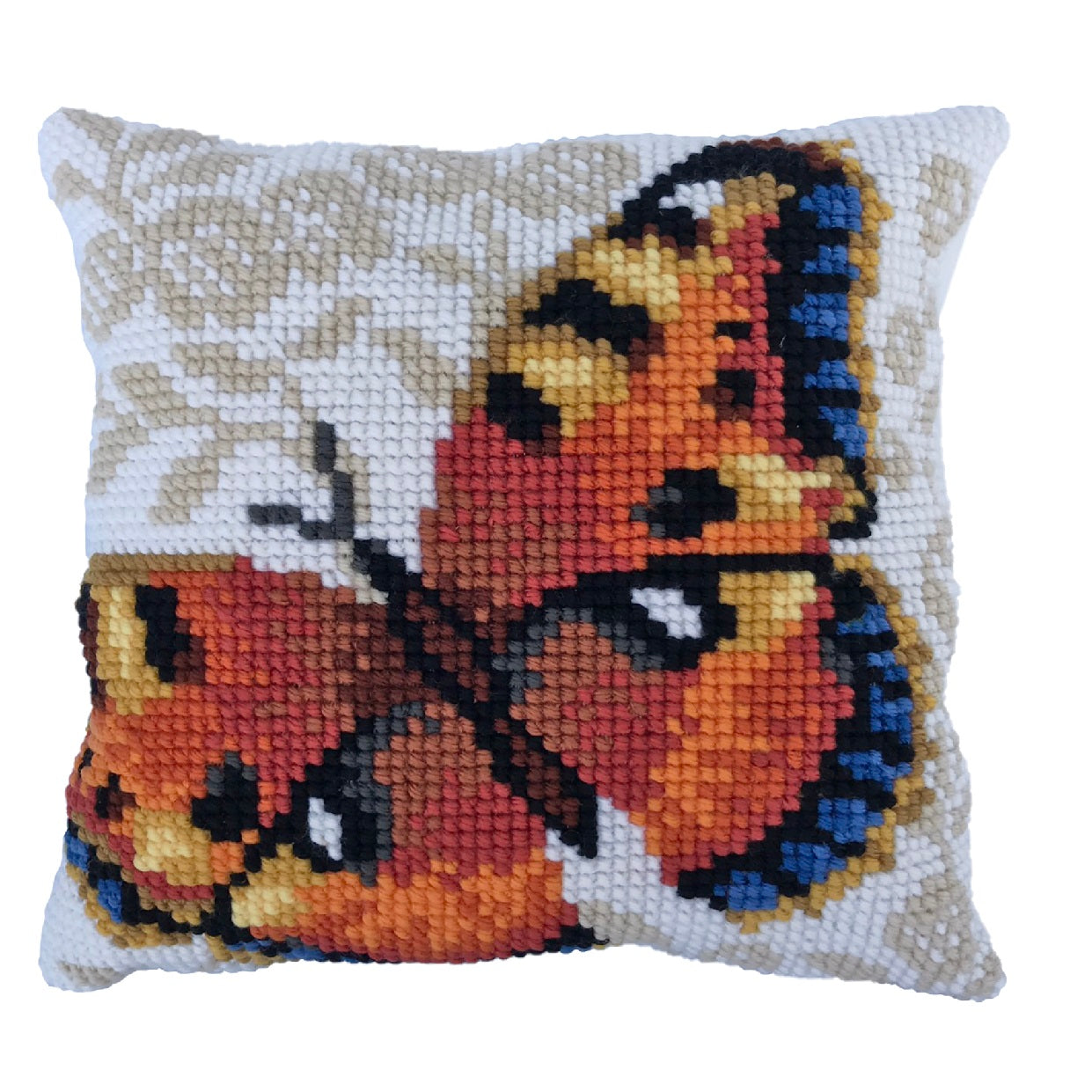 CROSS STITCH CUSHION KIT 15.8" X 15.8" (LH9010)