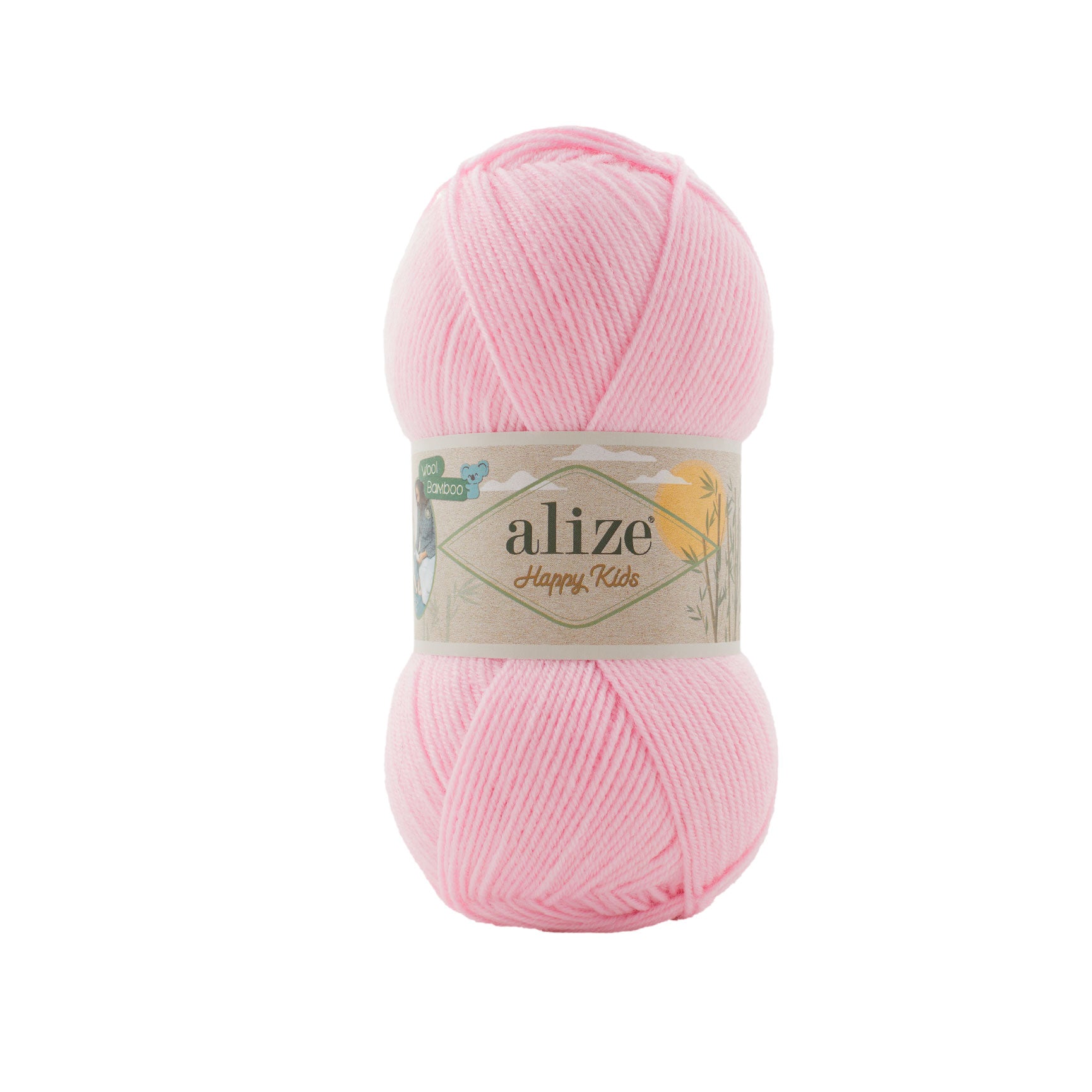 ACRY.WOOL YARN:100GRx5(500GRM) (ALIZE/HAPPY KIDS)