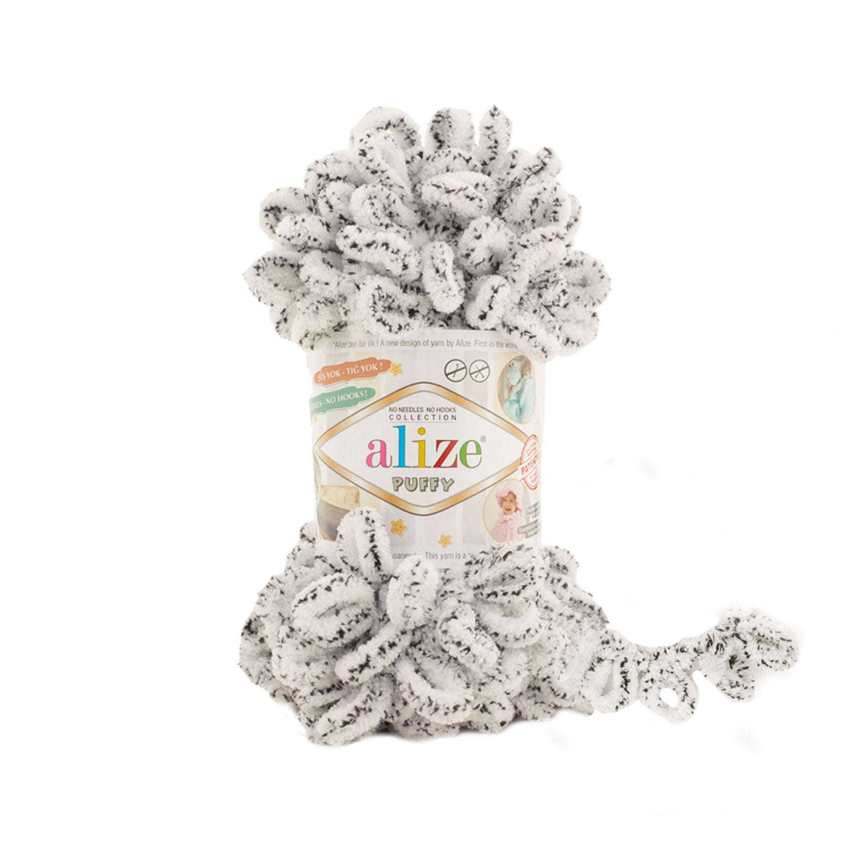 MICRO PL.YARN:5BLx100GR (500GM) (ALIZE/PUFFY)