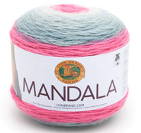 Lion Brand Mandala Acrylic Yarn – 150 g – Pack of 3 (LION/MANDALA)