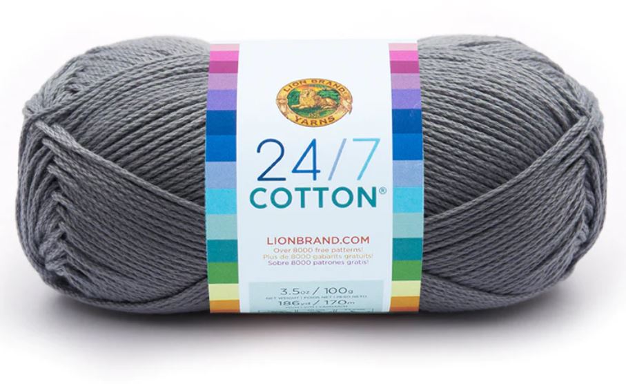 MERCERIZED YARN:100Gx3(300GR) (LION/24/7-COTTON)