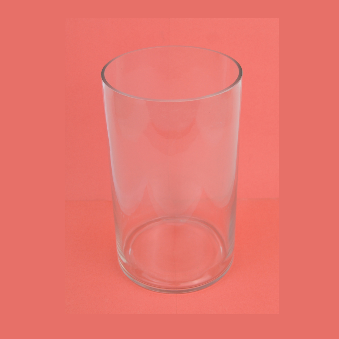 GLASS VASE:15*30CM (1530ZT)