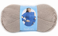 Nako Saten Micro Acrylic Yarn – 100 g – Pack of 5 (NAKO/SATEN)