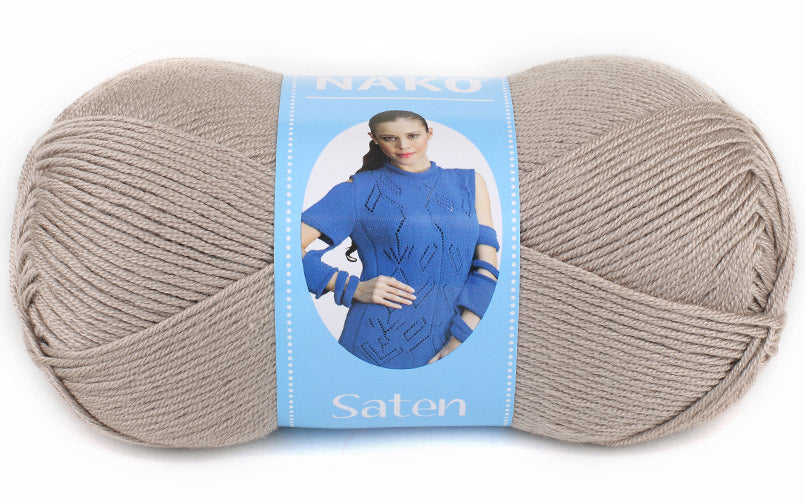 WOOL YARN:5BL/PKT (500GRM) (NAKO/SATEN)