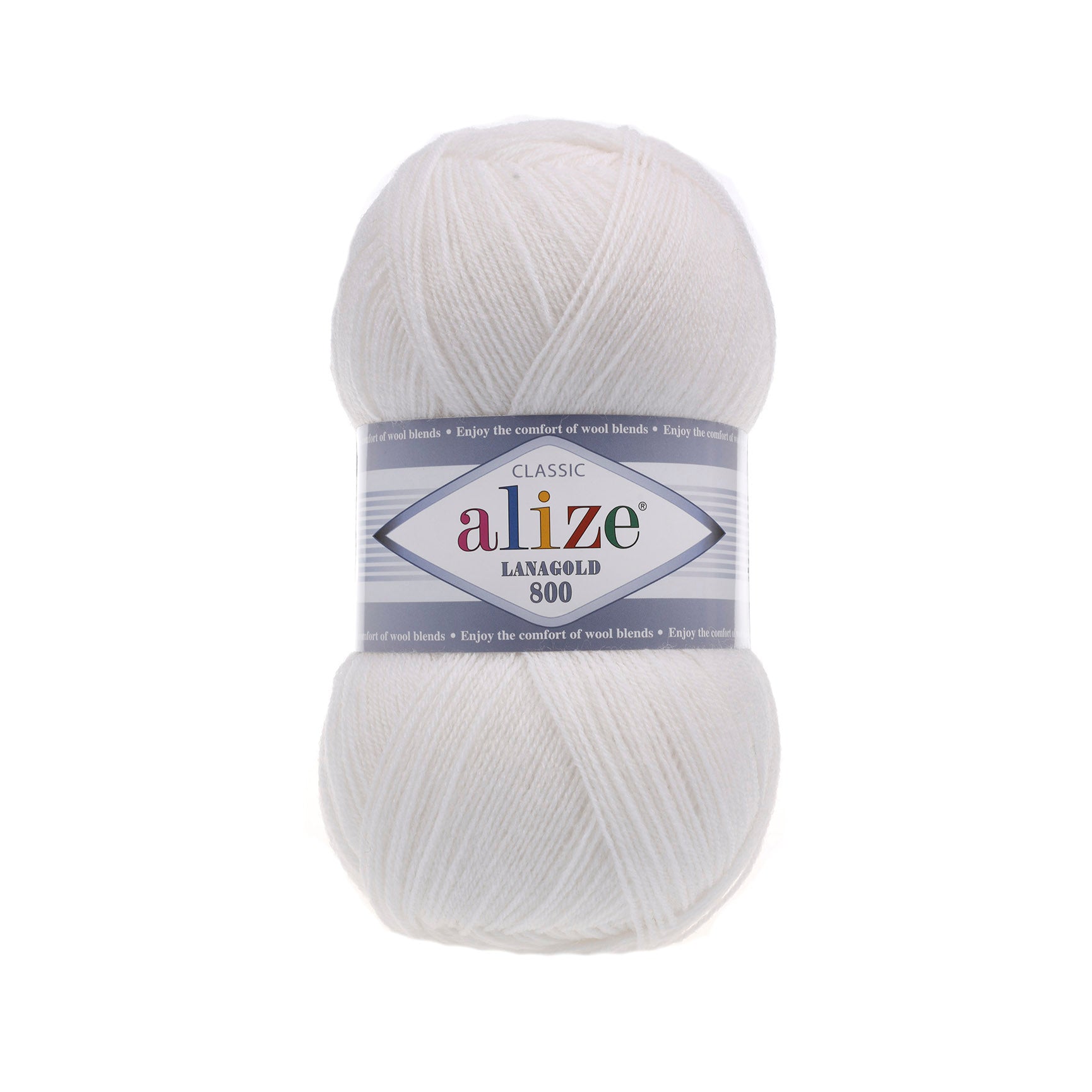 ACY.YARN:5BLx100GR (500grm) (ALIZE/LANA GOLD-800)