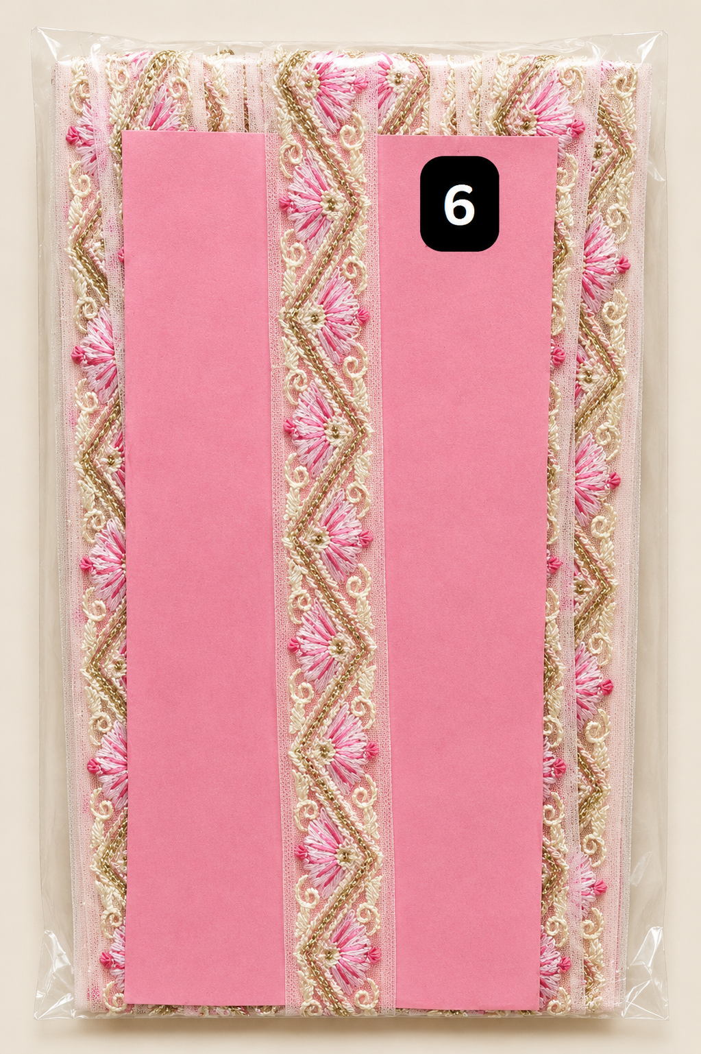 Premium Embroidery Lace Trim – 3CM x 9M SG 6803 (SG6803)