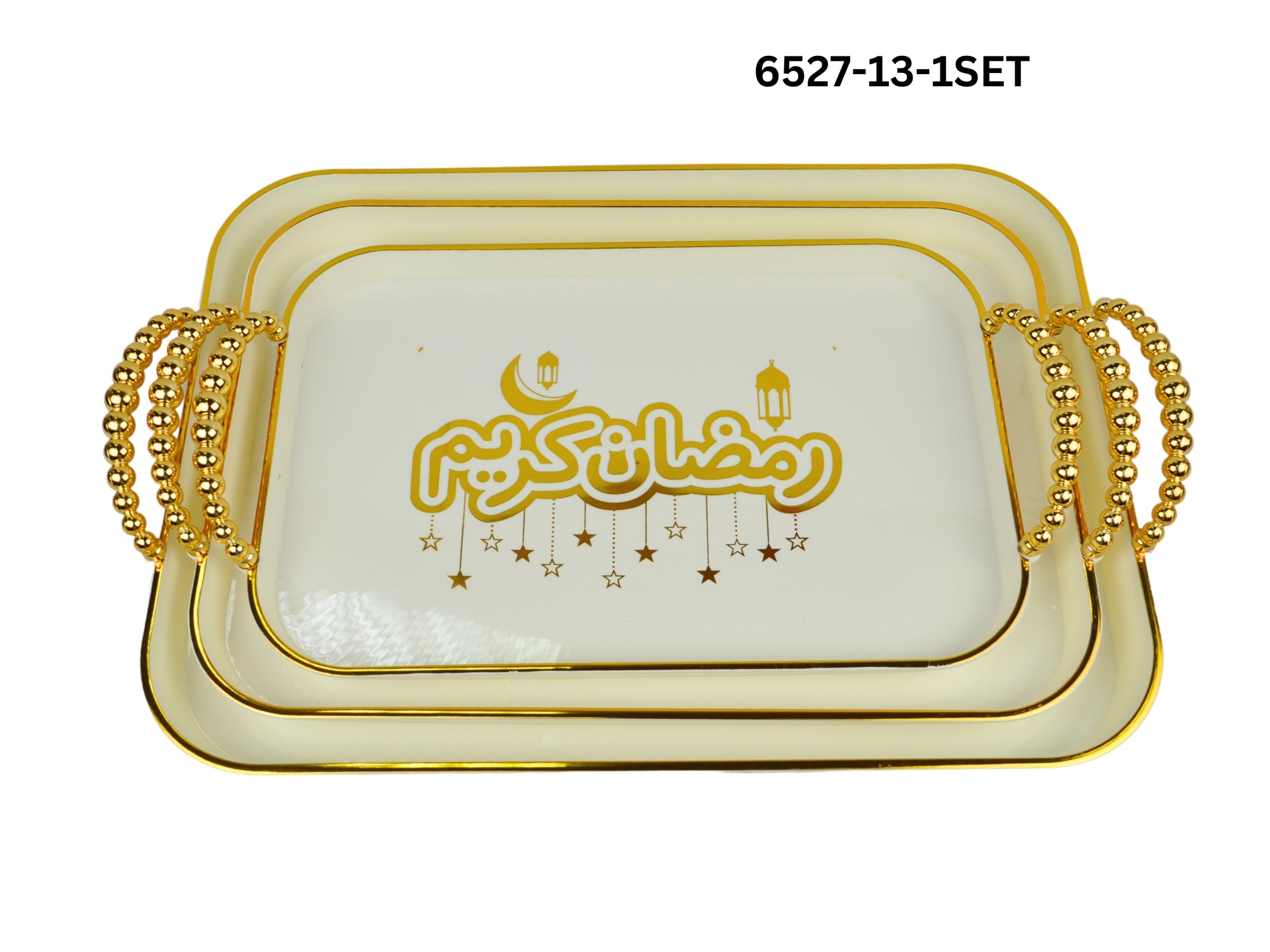 BEAD HANDLE PLATE:S/3 (6527-13/1)