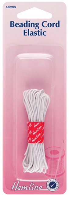 ELA.BEADING CORD:4.5M:5PC (605/ELASTIC)