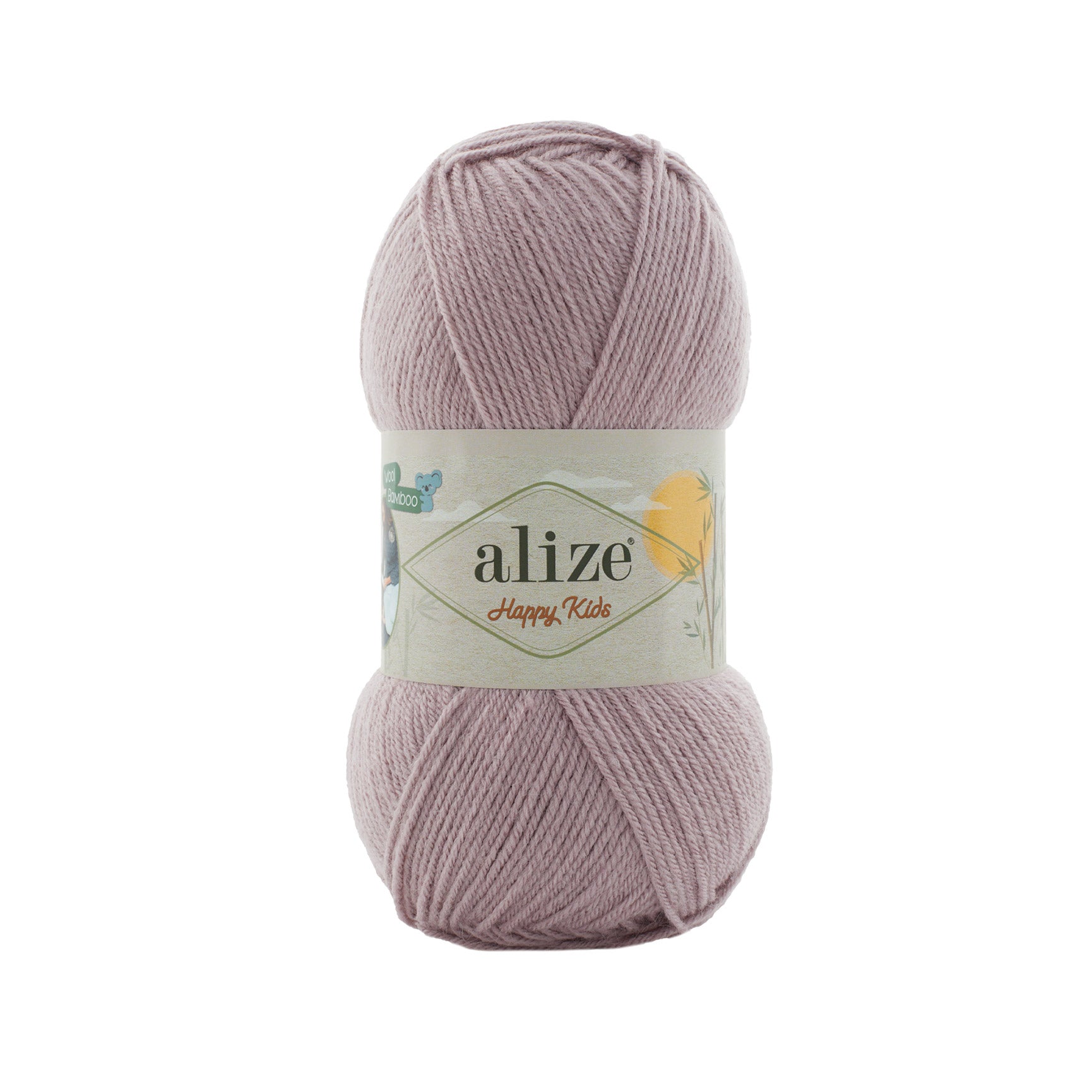 ACRY.WOOL YARN:100GRx5(500GRM) (ALIZE/HAPPY KIDS)