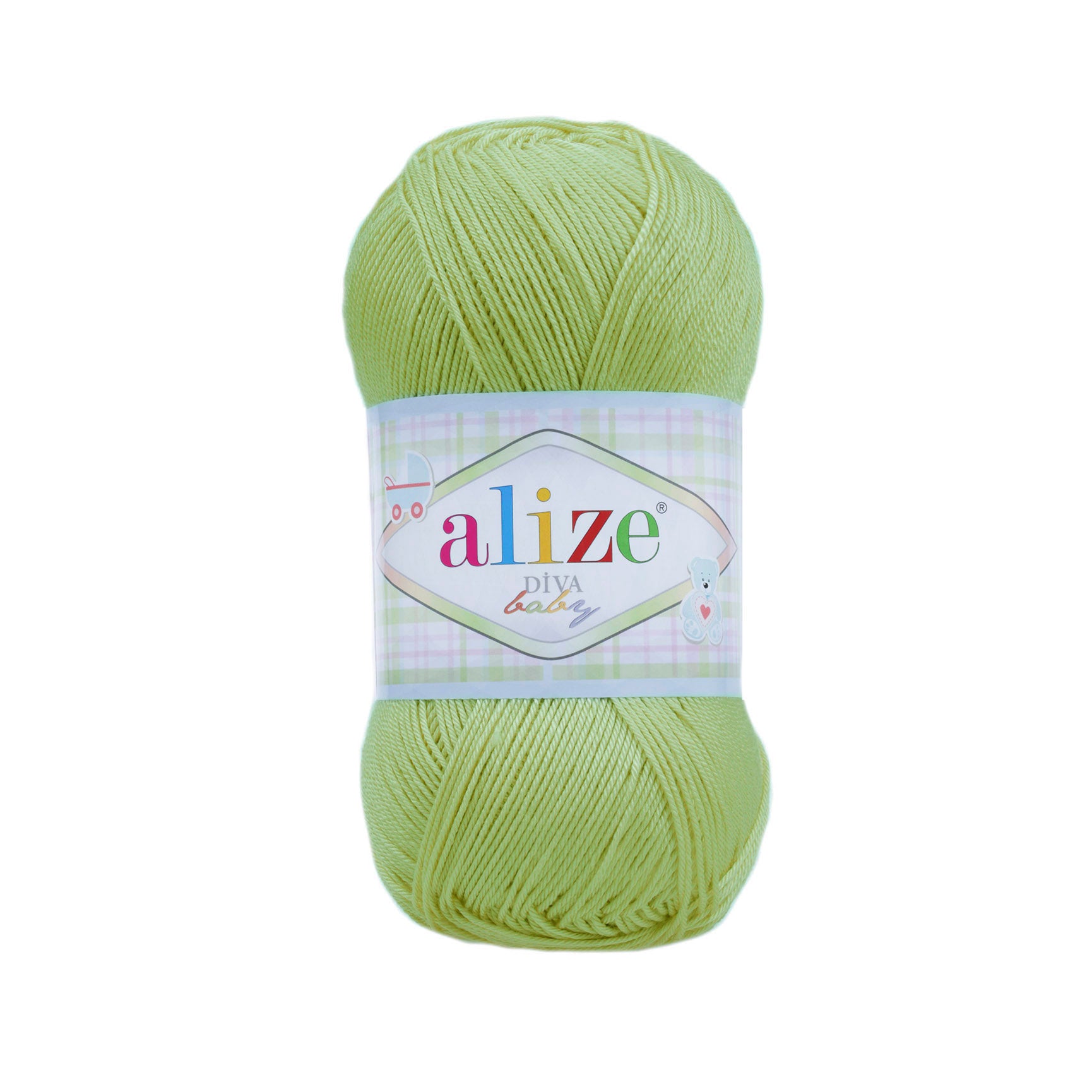 COT/ACY.YARN:5BLx100GR (500grm) (ALIZE/DIVA BABY)
