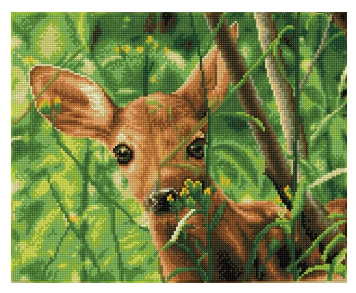 DIAMOND FACE ART KIT 12.99x16.14 in (DQ9.010)