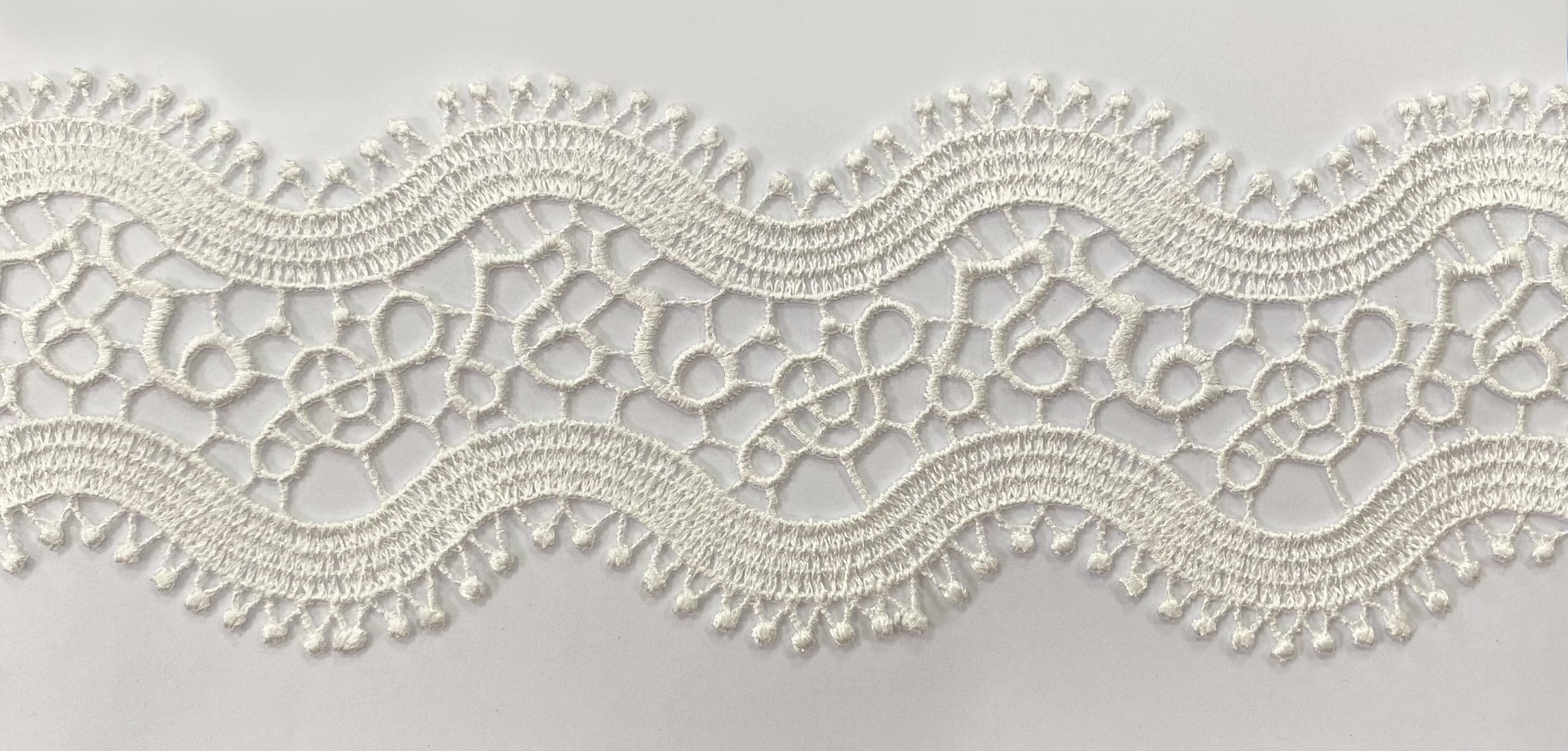 CH-CUT LACE W/POL:13.7MTx6.5CM (MA63-1073)