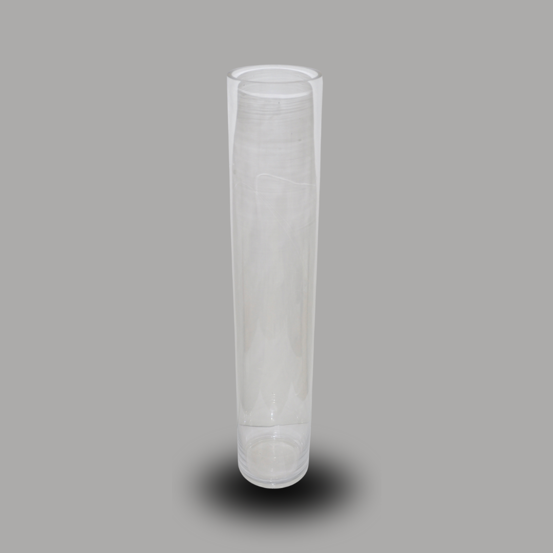 GLASS VASE:15*80CM (1580ZT)